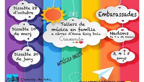 Tallers de música en família