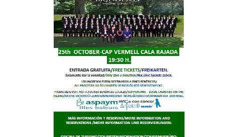 Concert benèfic de Bridgend Male Choir al Centre Cap Vermell