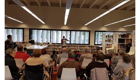 Nova trobada intergeneracional a la Biblioteca de Cala Rajada