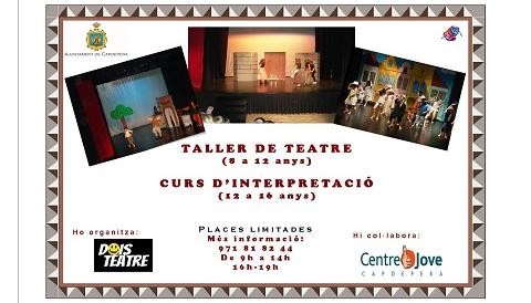 Taller de teatre d'estiu