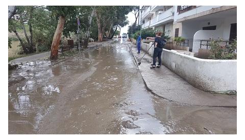 Canyamel ha estat la zona més castigada per les pluges a Capdepera