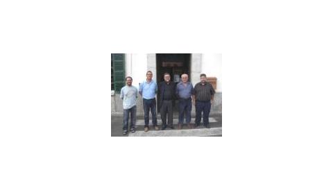 Visita del conseller insular de Cooperació Local a Capdepera