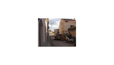 Comencen les obres d'embelliment del carrer Port