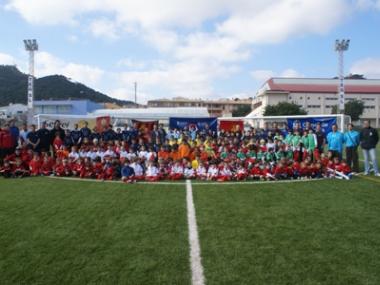Més de 300 infants participen a la Diada de Futbol de Capdepera