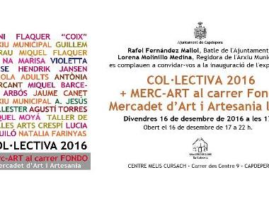 Merc-Art i exposició col·lectiva al Centre Melis