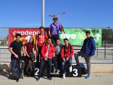 L’IES Capdepera celebra la primera competició d’scooter organitzada per alumnes