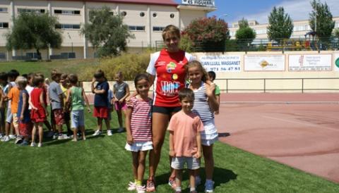 L’Estiu Esportiu dedica la jornada a l’atletisme amb la visita de Claudia Troppa
