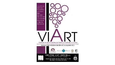 Exposició ViArt al centre Cap Vermell