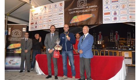 Juan Antonio Carballo es proclama Campió d’Espanya de Caza Fotosub Apnea