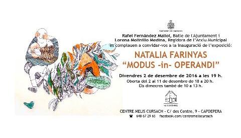 Exposició de Natalia Farinyas al Centre Melis