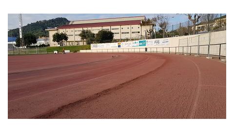 Comença l’obra de rehabilitació de la pista d’atletisme del complex esportiu Es Figueral